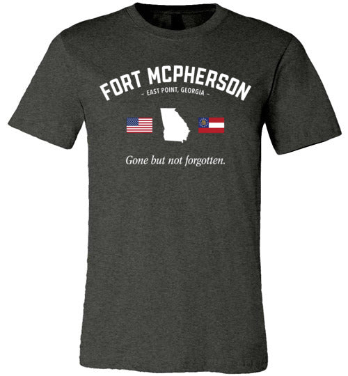 Fort McPherson "GBNF" - Men's/Unisex Lightweight Fitted T-Shirt-Wandering I Store