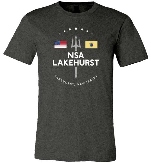 NSA Lakehurst - Men's/Unisex Lightweight Fitted T-Shirt-Wandering I Store