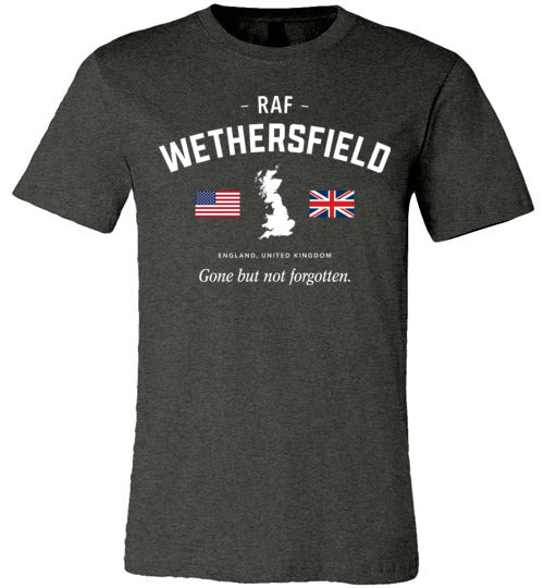 RAF Wethersfield "GBNF" - Men's/Unisex Lightweight Fitted T-Shirt-Wandering I Store