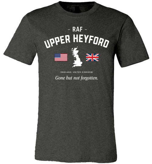 RAF Upper Heyford "GBNF" - Men's/Unisex Lightweight Fitted T-Shirt-Wandering I Store