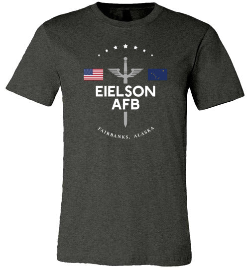 Eielson AFB - Men's/Unisex Lightweight Fitted T-Shirt-Wandering I Store