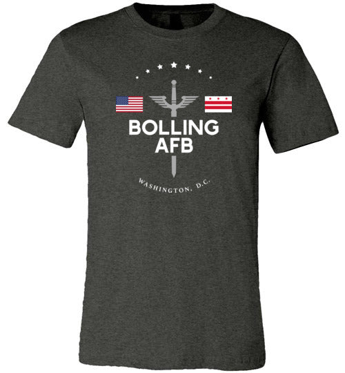 Bolling AFB - Men's/Unisex Lightweight Fitted T-Shirt-Wandering I Store