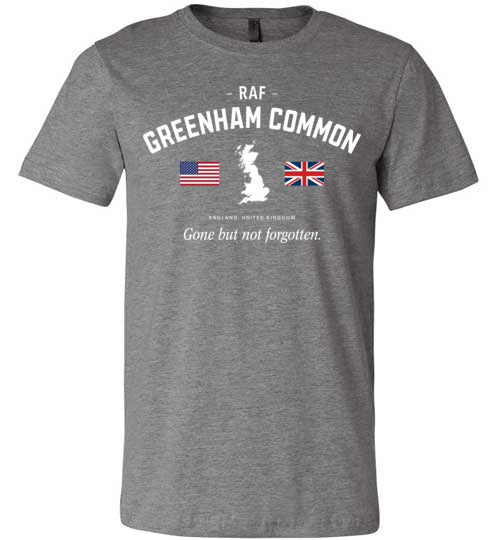 RAF Greenham Common "GBNF" - Men's/Unisex Lightweight Fitted T-Shirt-Wandering I Store
