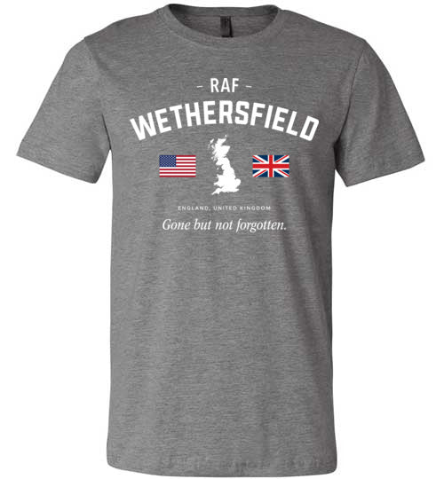 Load image into Gallery viewer, RAF Wethersfield &quot;GBNF&quot; - Men&#39;s/Unisex Lightweight Fitted T-Shirt-Wandering I Store
