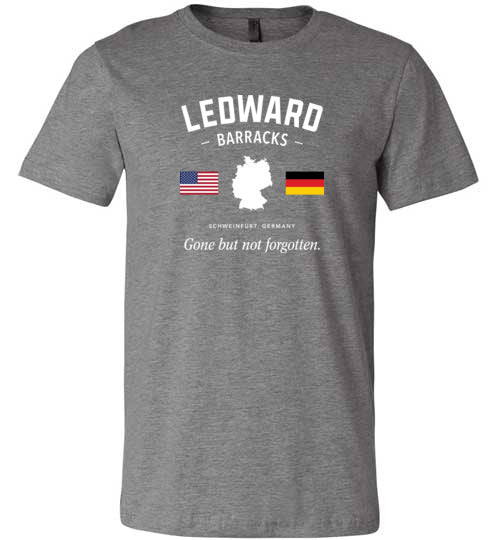 Ledward Barracks "GBNF" - Men's/Unisex Lightweight Fitted T-Shirt-Wandering I Store