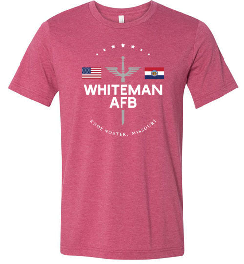 Whiteman AFB - Men's/Unisex Lightweight Fitted T-Shirt-Wandering I Store