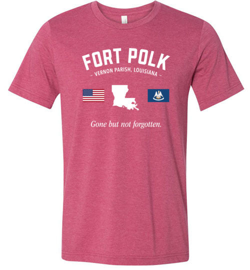 Fort Polk "GBNF" - Men's/Unisex Lightweight Fitted T-Shirt-Wandering I Store