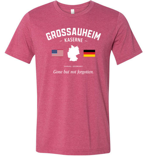Grossauheim Kaserne "GBNF" - Men's/Unisex Lightweight Fitted T-Shirt-Wandering I Store