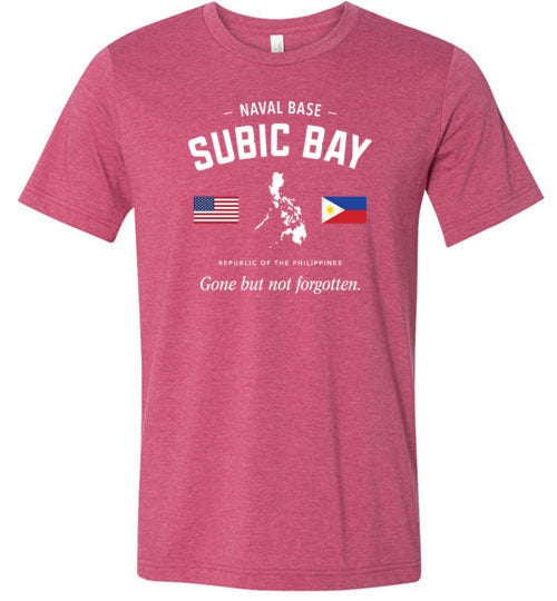 Naval Base Subic Bay "GBNF" - Men's/Unisex Lightweight Fitted T-Shirt-Wandering I Store