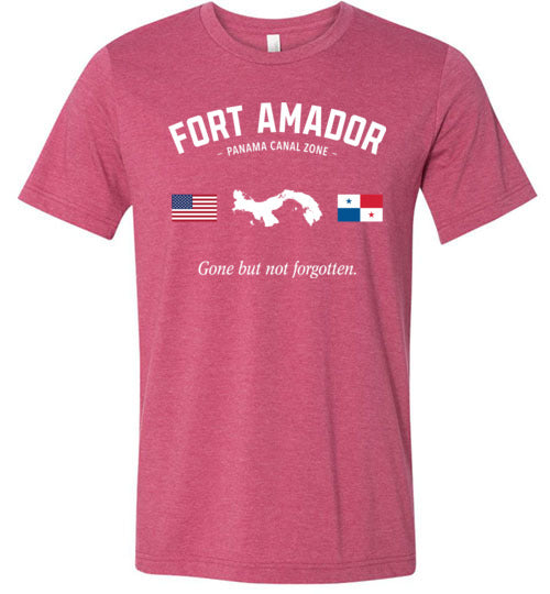 Fort Amador "GBNF" - Men's/Unisex Lightweight Fitted T-Shirt-Wandering I Store