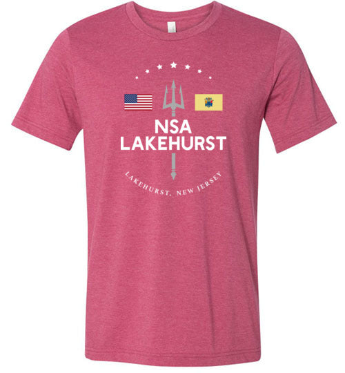 NSA Lakehurst - Men's/Unisex Lightweight Fitted T-Shirt-Wandering I Store