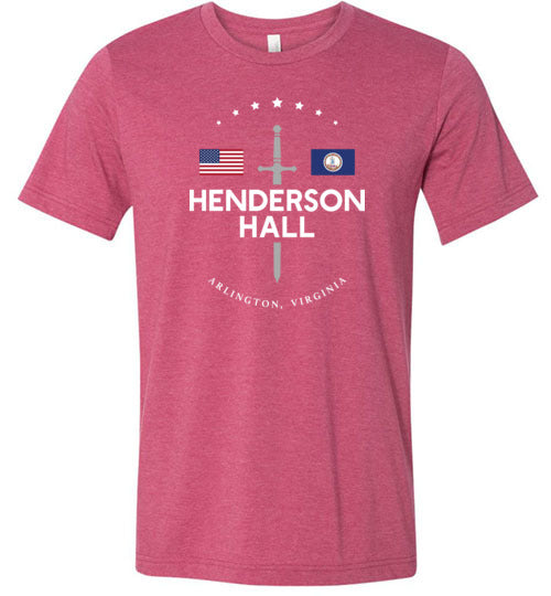 Henderson Hall - Men's/Unisex Lightweight Fitted T-Shirt-Wandering I Store