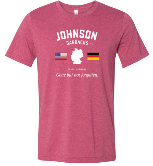 Johnson Barracks "GBNF" - Men's/Unisex Lightweight Fitted T-Shirt-Wandering I Store