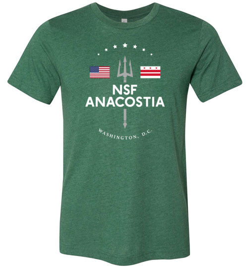 NSF Anacostia - Men's/Unisex Lightweight Fitted T-Shirt-Wandering I Store