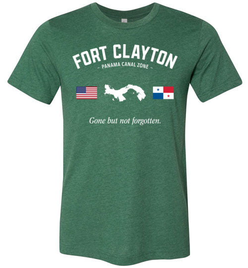 Fort Clayton "GBNF" - Men's/Unisex Lightweight Fitted T-Shirt-Wandering I Store