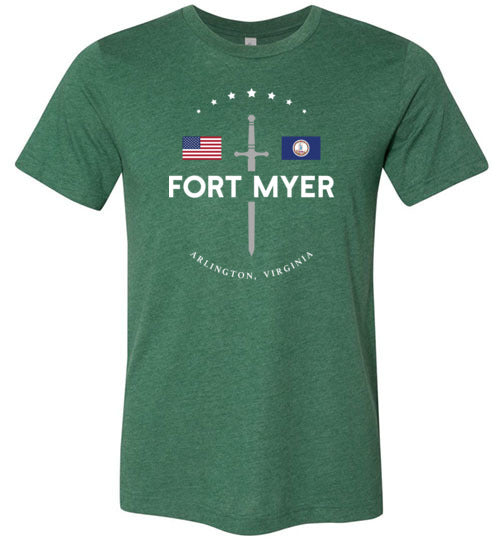 Load image into Gallery viewer, Fort Myer - Men&#39;s/Unisex Lightweight Fitted T-Shirt-Wandering I Store
