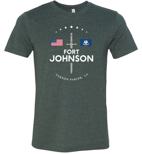 Load image into Gallery viewer, Fort Johnson - Men&#39;s/Unisex Lightweight Fitted T-Shirt-Wandering I Store
