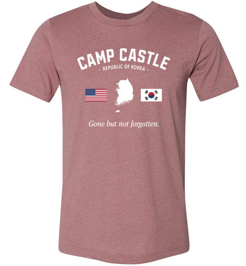 Camp Castle "GBNF" - Men's/Unisex Lightweight Fitted T-Shirt-Wandering I Store