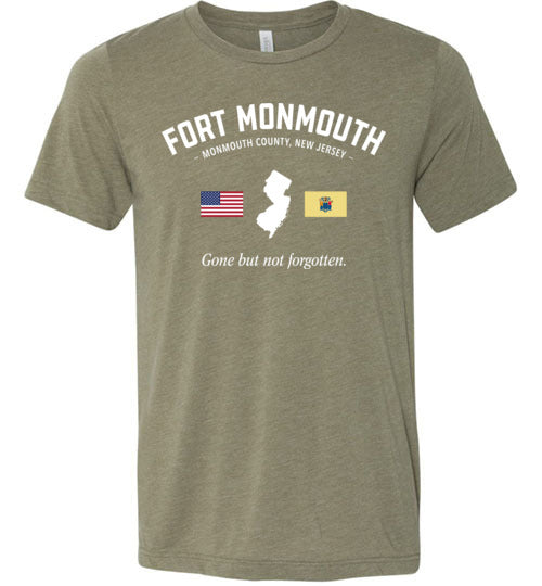 Fort Monmouth "GBNF" - Men's/Unisex Lightweight Fitted T-Shirt-Wandering I Store