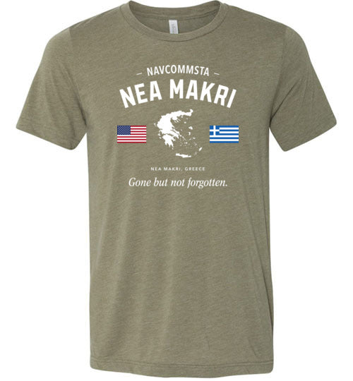 Load image into Gallery viewer, NAVCOMMSTA Nea Makri &quot;GBNF&quot; - Men&#39;s/Unisex Lightweight Fitted T-Shirt-Wandering I Store
