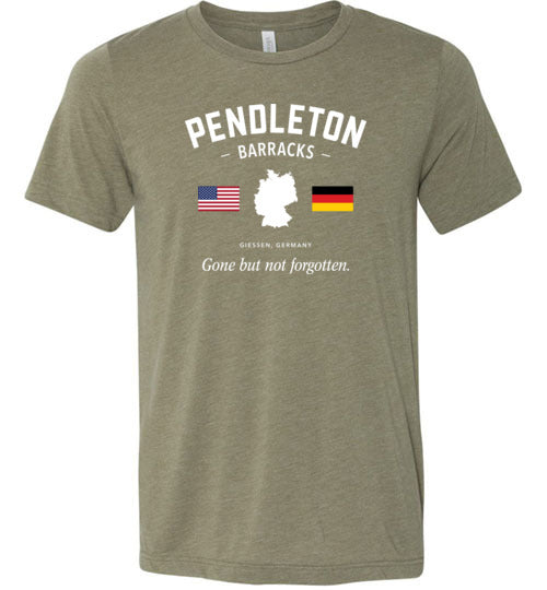 Pendleton Barracks "GBNF" - Men's/Unisex Lightweight Fitted T-Shirt-Wandering I Store