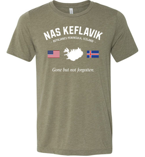 NAS Keflavik "GBNF" - Men's/Unisex Lightweight Fitted T-Shirt-Wandering I Store
