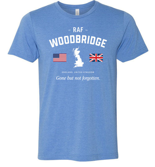 Load image into Gallery viewer, RAF Woodbridge &quot;GBNF&quot; - Men&#39;s/Unisex Lightweight Fitted T-Shirt-Wandering I Store
