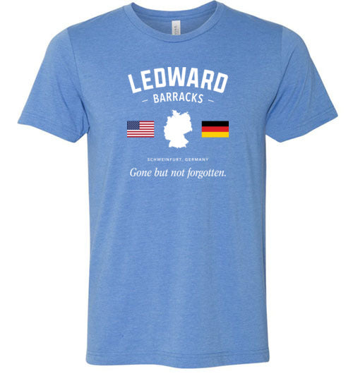 Ledward Barracks "GBNF" - Men's/Unisex Lightweight Fitted T-Shirt-Wandering I Store
