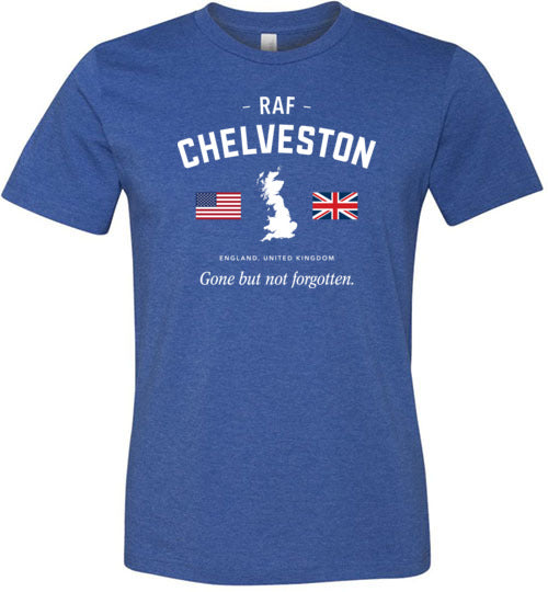 RAF Chelveston "GBNF" - Men's/Unisex Lightweight Fitted T-Shirt-Wandering I Store