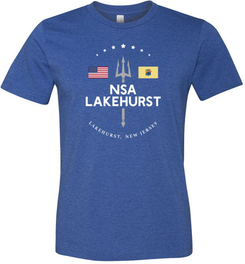 Load image into Gallery viewer, NSA Lakehurst - Men&#39;s/Unisex Lightweight Fitted T-Shirt-Wandering I Store
