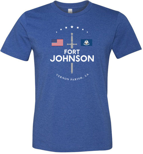 Load image into Gallery viewer, Fort Johnson - Men&#39;s/Unisex Lightweight Fitted T-Shirt-Wandering I Store
