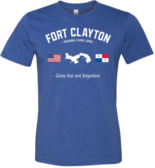 Fort Clayton "GBNF" - Men's/Unisex Lightweight Fitted T-Shirt-Wandering I Store