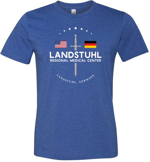 Landstuhl Regional Medical Center - Men's/Unisex Lightweight Fitted T-Shirt-Wandering I Store