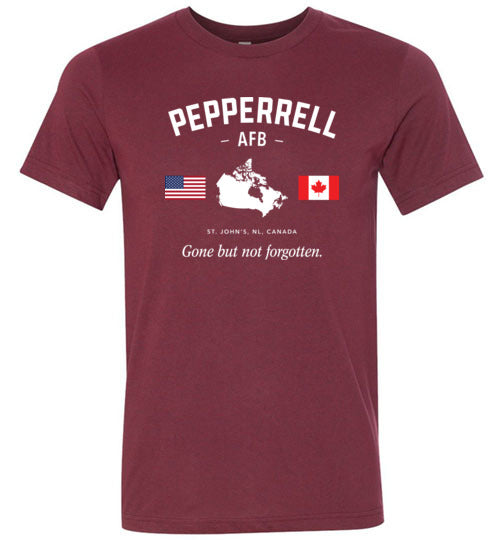Pepperrell AFB "GBNF" - Men's/Unisex Lightweight Fitted T-Shirt-Wandering I Store