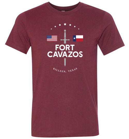 Fort Cavazos - Men's/Unisex Lightweight Fitted T-Shirt-Wandering I Store
