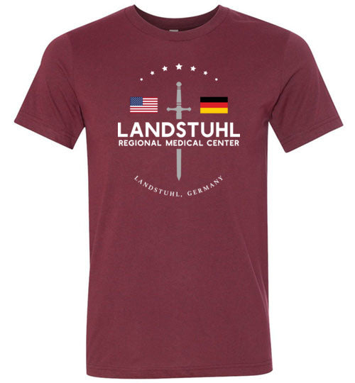 Landstuhl Regional Medical Center - Men's/Unisex Lightweight Fitted T-Shirt-Wandering I Store