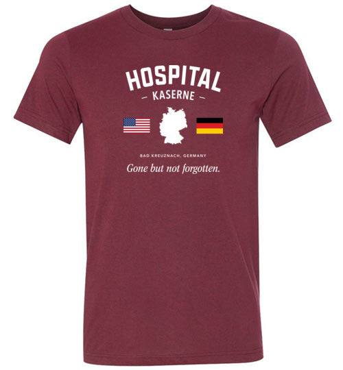 Hospital Kaserne "GBNF" - Men's/Unisex Lightweight Fitted T-Shirt-Wandering I Store