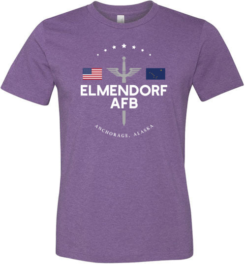 Elmendorf AFB - Men's/Unisex Lightweight Fitted T-Shirt-Wandering I Store