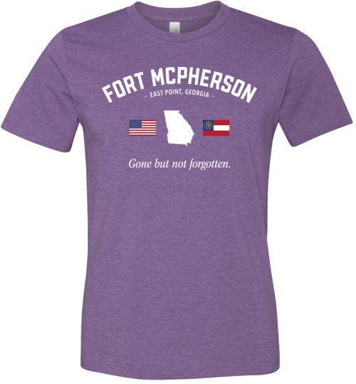 Fort McPherson "GBNF" - Men's/Unisex Lightweight Fitted T-Shirt-Wandering I Store