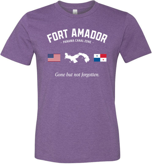 Fort Amador "GBNF" - Men's/Unisex Lightweight Fitted T-Shirt-Wandering I Store
