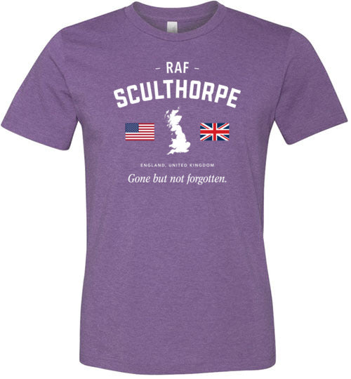RAF Sculthorpe "GBNF" - Men's/Unisex Lightweight Fitted T-Shirt-Wandering I Store