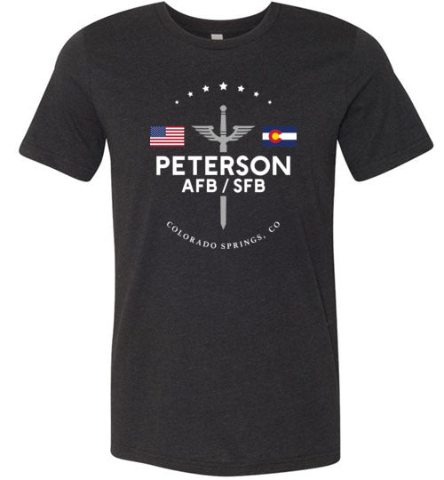 Peterson AFB/SFB - Men's/Unisex Lightweight Fitted T-Shirt-Wandering I Store