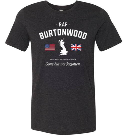 RAF Burtonwood "GBNF" - Men's/Unisex Lightweight Fitted T-Shirt-Wandering I Store