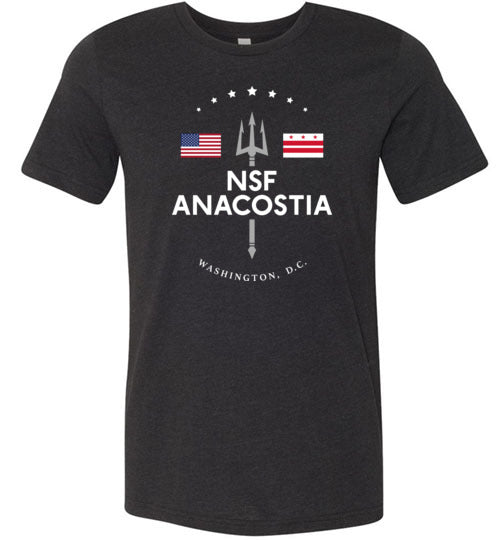 NSF Anacostia - Men's/Unisex Lightweight Fitted T-Shirt-Wandering I Store