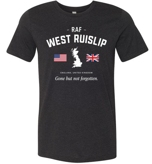 RAF West Ruislip "GBNF" - Men's/Unisex Lightweight Fitted T-Shirt-Wandering I Store
