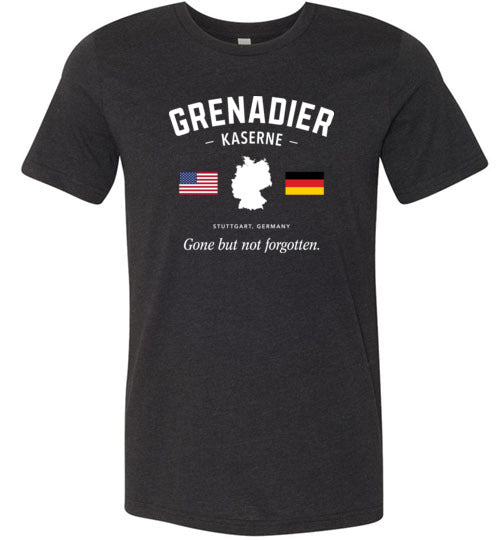 Grenadier Kaserne "GBNF" - Men's/Unisex Lightweight Fitted T-Shirt-Wandering I Store