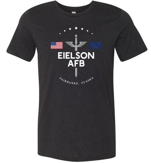 Eielson AFB - Men's/Unisex Lightweight Fitted T-Shirt-Wandering I Store