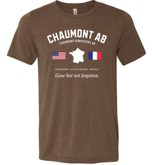 Load image into Gallery viewer, Chaumont AB &quot;GBNF&quot; - Men&#39;s/Unisex Lightweight Fitted T-Shirt-Wandering I Store
