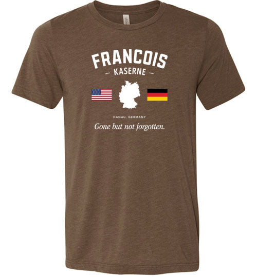 Francois Kaserne "GBNF" - Men's/Unisex Lightweight Fitted T-Shirt-Wandering I Store
