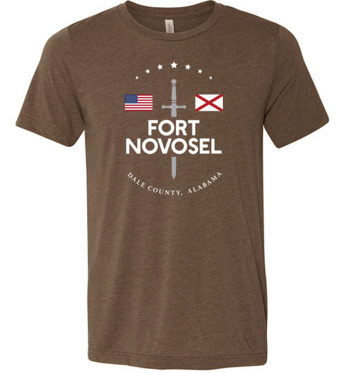 Fort Novosel - Men's/Unisex Lightweight Fitted T-Shirt-Wandering I Store